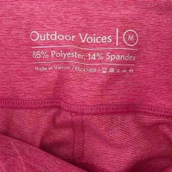 Outdoor Voices Activewear Legging Size Medium - Picture 4 of 4